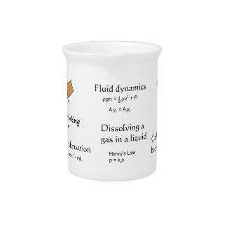 Physics and Beer Beverage Pitcher
