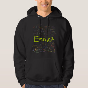 Physics and Math Formulas EMC2 Hoodie
