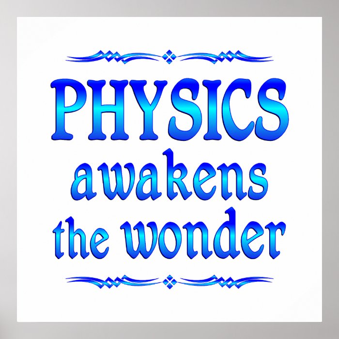 Physics Awakens Posters