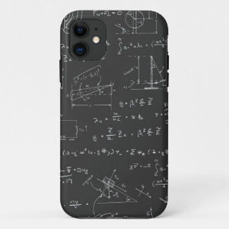 Physics diagrams and formulas iPhone 11 case