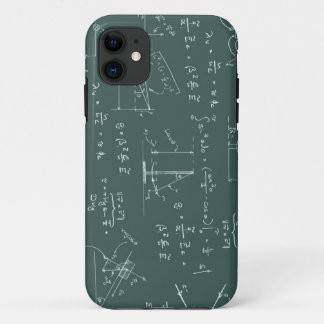 Physics diagrams and formulas iPhone 11 case