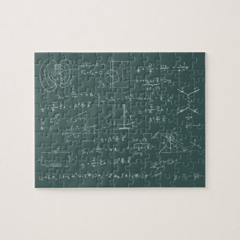 Physics Diagrams And Formulas Jigsaw Puzzle by UDDesign at Zazzle