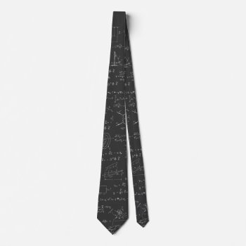 Physics Diagrams And Formulas Neck Tie by UDDesign at Zazzle