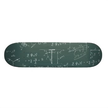 Physics Diagrams And Formulas Skateboard by UDDesign at Zazzle