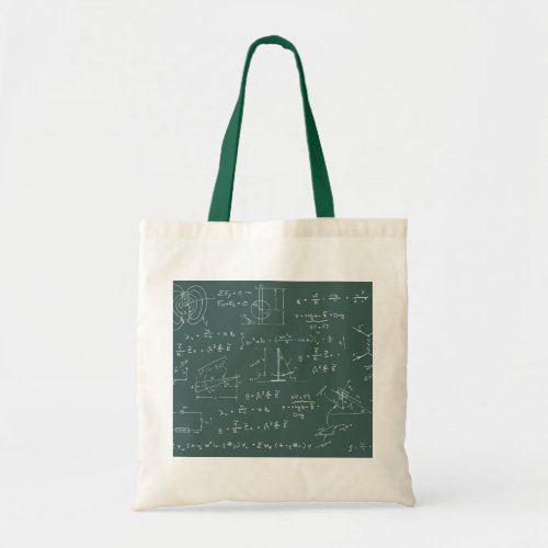 Physics diagrams and formulas tote bag