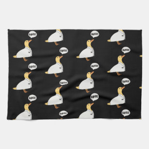 Physics Duck Kitchen Towel