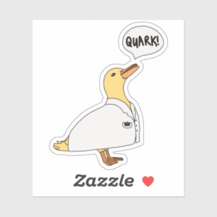 Physics Duck Sticker