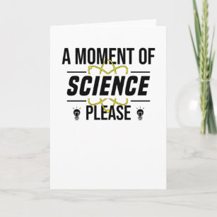 Physics Electron University Student Science Card