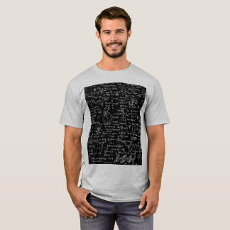 Physics Equations on Black // T-Shirt