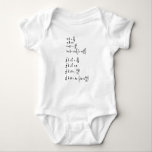 Physics Formula Baby Bodysuit<br><div class="desc">I love physics. A must for every physicist,  physics student,  physics teacher and physics lovers. A perfect match physics lovers and physics nerds. Good for the young and the old.</div>