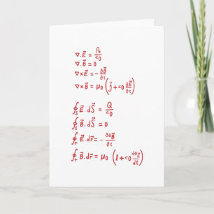 Physics Formula Card