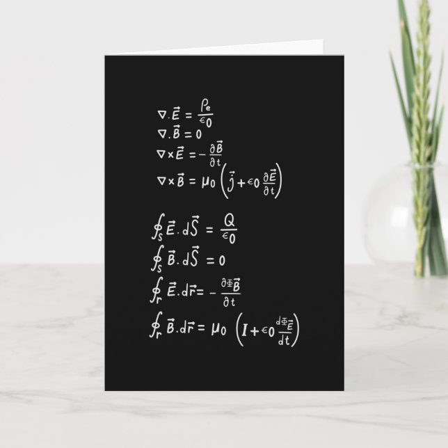 Physics Formula Card (Front)