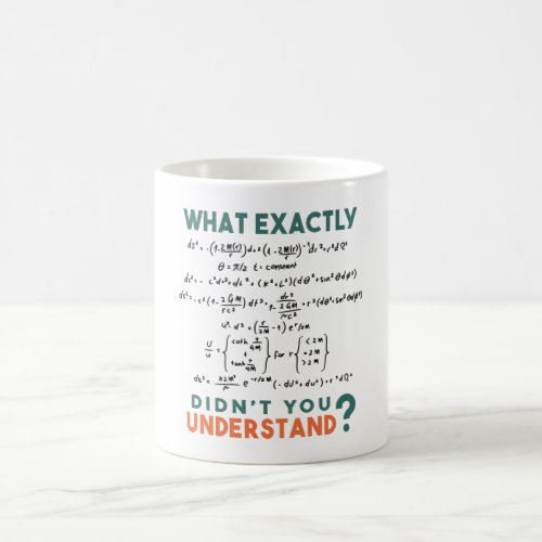 Physics formula Joke Coffee Mug