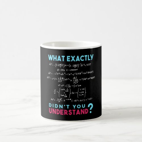 Physics formula Joke funny Math Coffee Mug