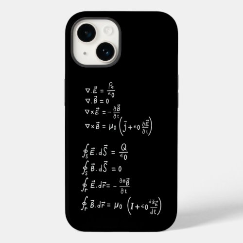 Physics Formula Square Sticker Invitation Case_Mate iPhone 14 Case