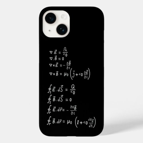Physics Formula Square Sticker Invitation Case_Mate iPhone 14 Case