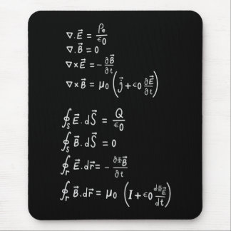 Physics Formula Square Sticker Invitation Mouse Pad