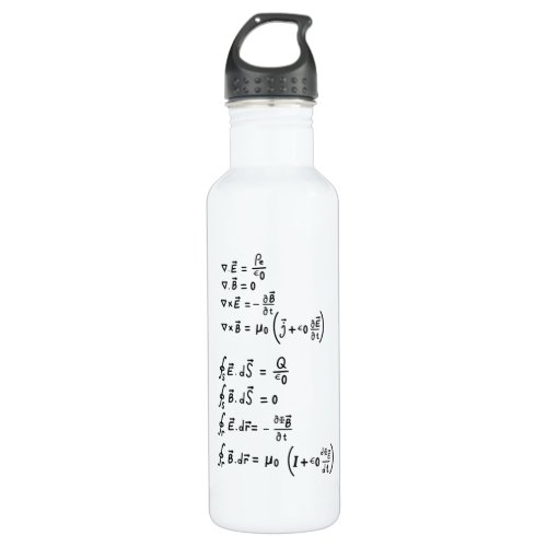 Physics Formula Stainless Steel Water Bottle