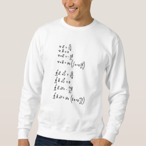 Physics Formula Sweatshirt