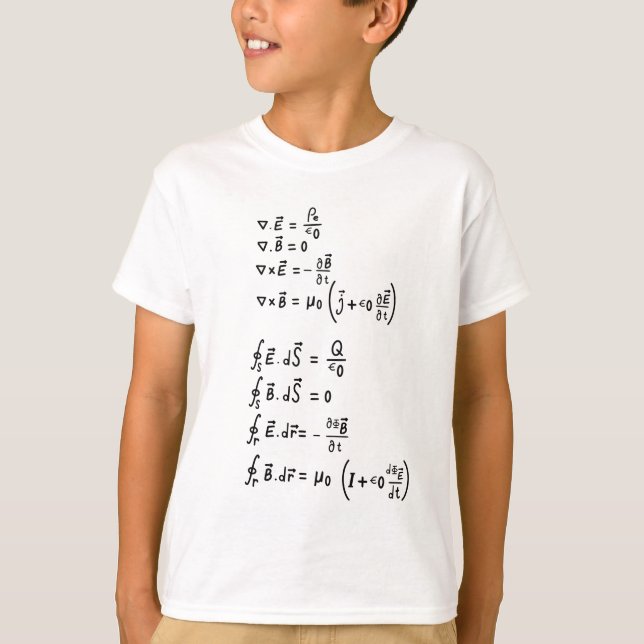 Physics Formula T-Shirt Invitation Square Sticker (Front)