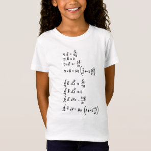 Physics Formula T-Shirt Invitation Square Sticker