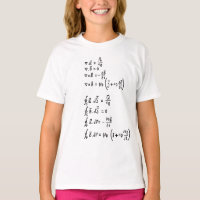 Physics Formula T-Shirt Invitation Square Sticker