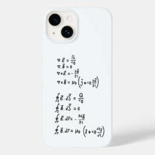 Physics Formula T-Shirt Invitation Square Sticker Case-Mate iPhone 14 Case
