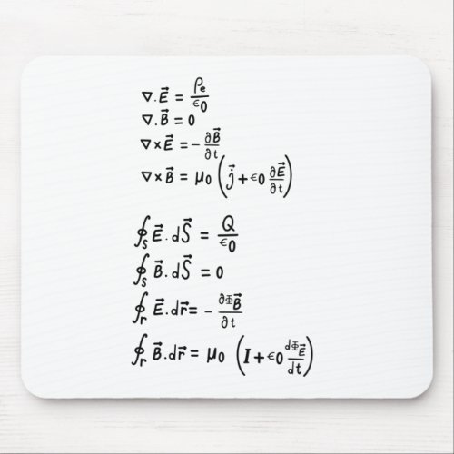 Physics Formula T_Shirt Invitation Square Sticker Mouse Pad