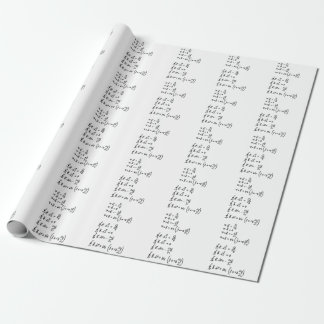 Physics Formula T-Shirt Invitation Square Sticker Wrapping Paper