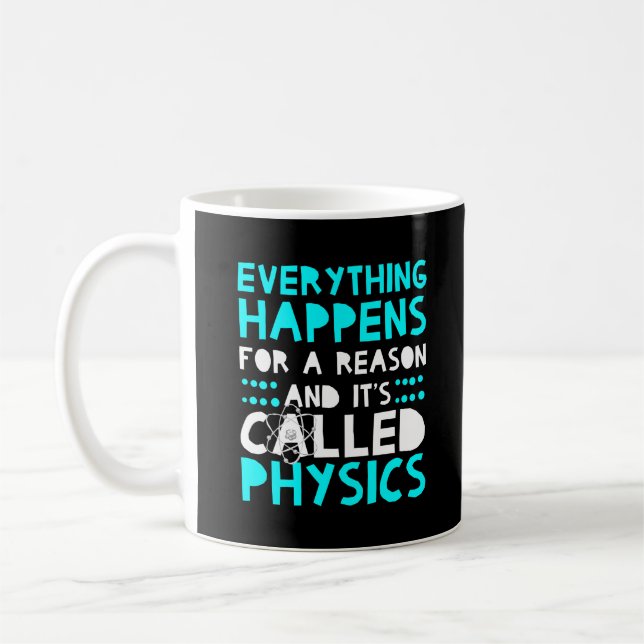 Physics Funny Major Teacher Science Boyfriend Gag Coffee Mug (Left)