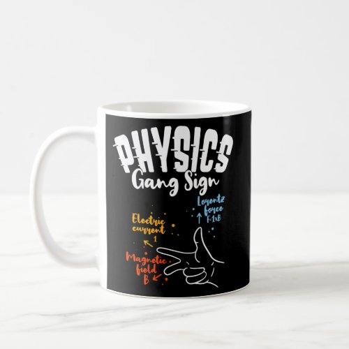 Physics Gang Sign Right Hand Rule Coffee Mug