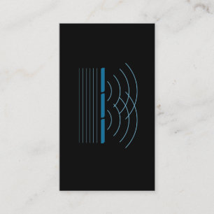 Physics Interference Education Wave Radiation Business Card