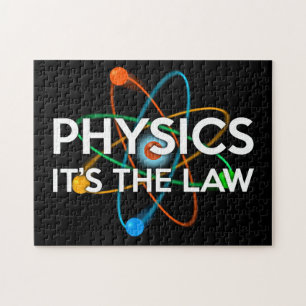 PHYSICS IT'S THE LAW Science Jigsaw Puzzle
