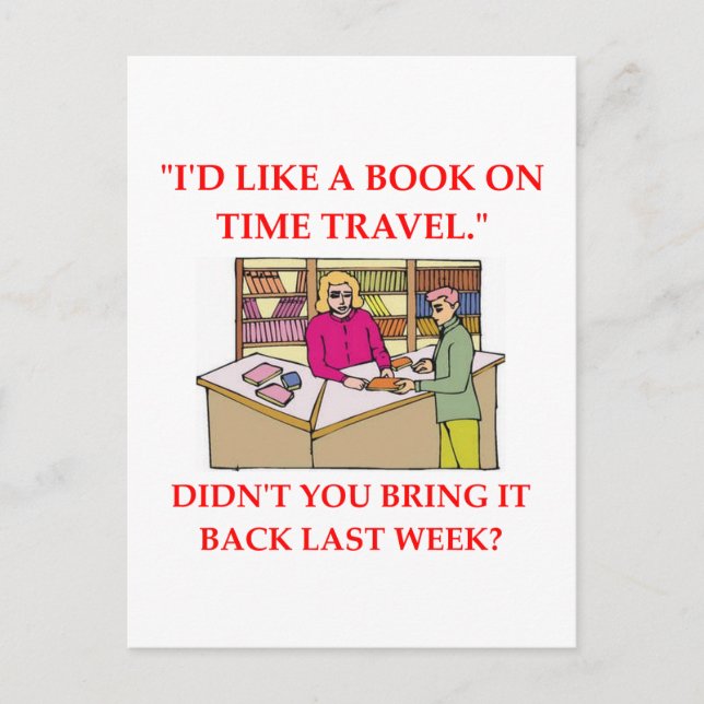 physics joke postcard (Front)