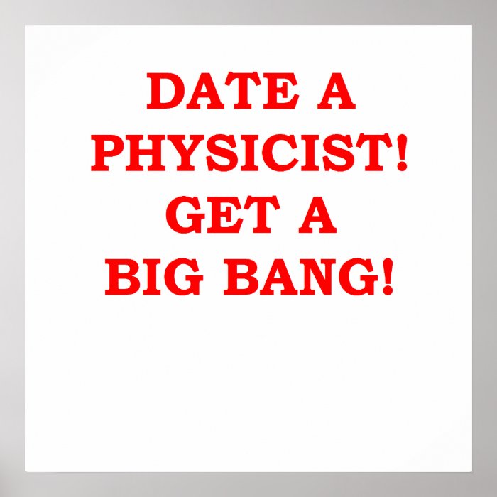 physics joke posters