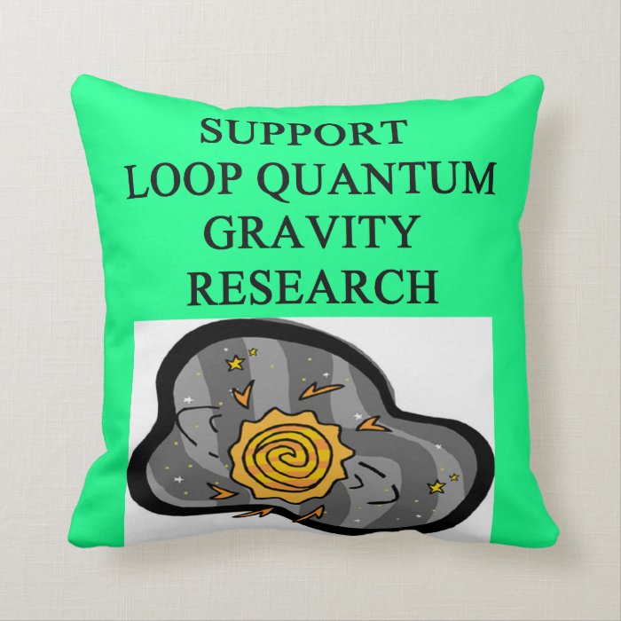 physics joke throw pillows