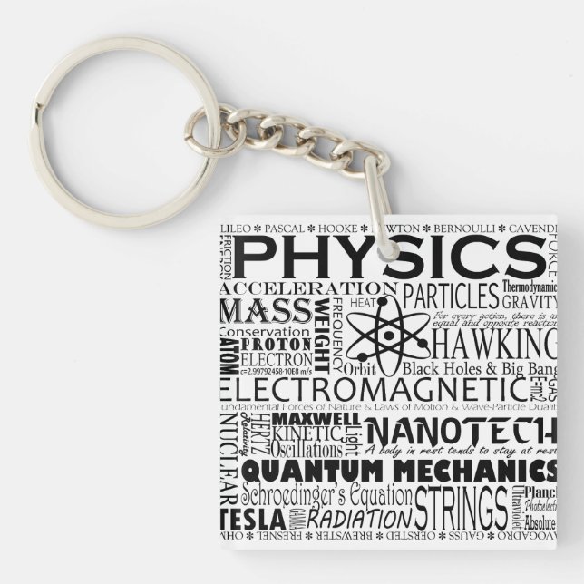 Physics Keychain (Front)