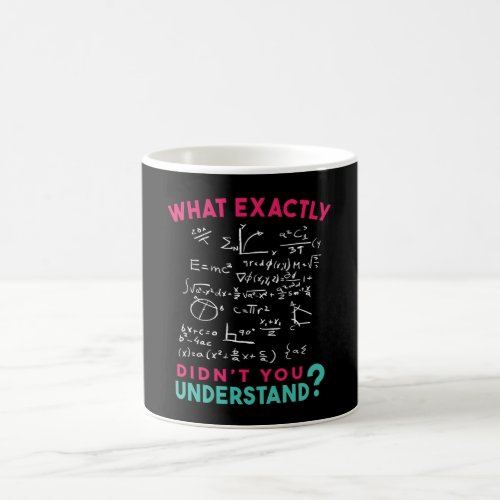 Physics Math Formula Joke Coffee Mug
