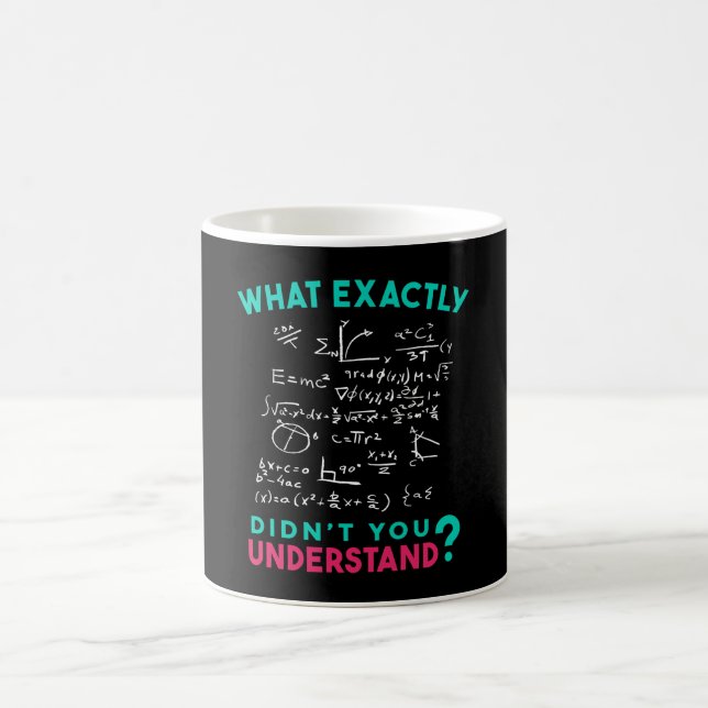 Physics Math Formula Joke Coffee Mug (Center)