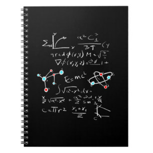 Physics Math Formula Teacher Student Atoms and Mol Notebook