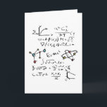 Physics Math Formula Teacher Student Molecules Card<br><div class="desc">I love physics. A must for every physicist,  physics student,  physics teacher and physics lovers. A perfect match physics lovers and physics nerds. Good for the young and the old.</div>