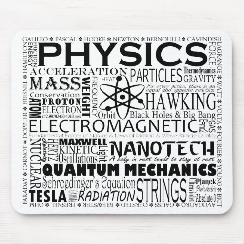 Physics Mousepad