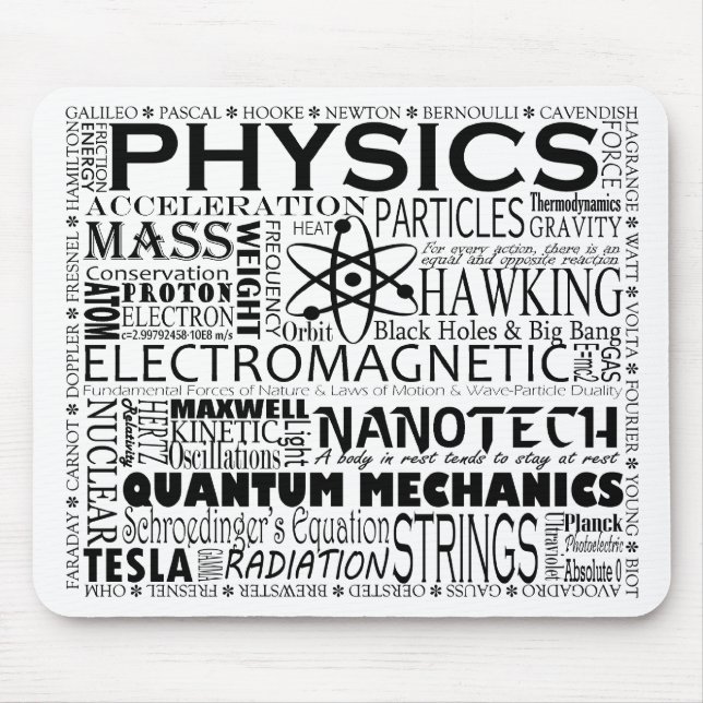 Physics Mousepad (Front)