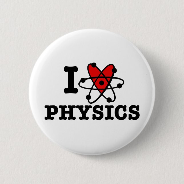 Physics Pinback Button (Front)