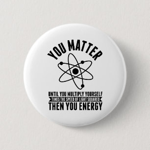 Physics Science   Physicists Students Gifts Button