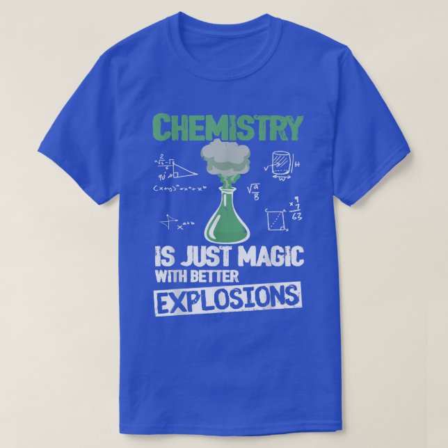 physics science teacher organic chemistry science  T-Shirt (Design Front)