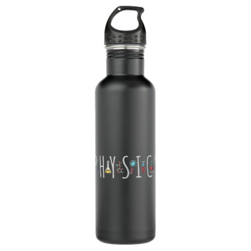 Physics Stainless Steel Water Bottle