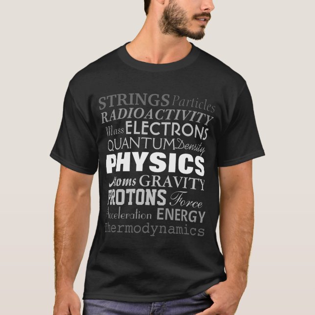 Physics T-shirt (Front)