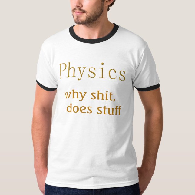 physics t-shirts (Front)