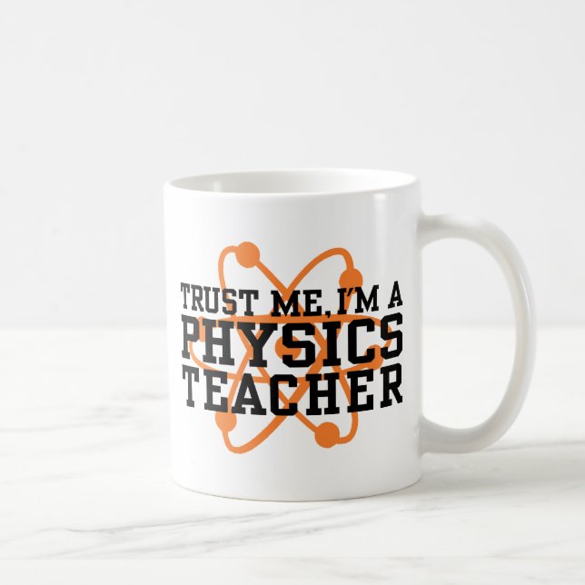 Physics Teacher Coffee Mug (Right)
